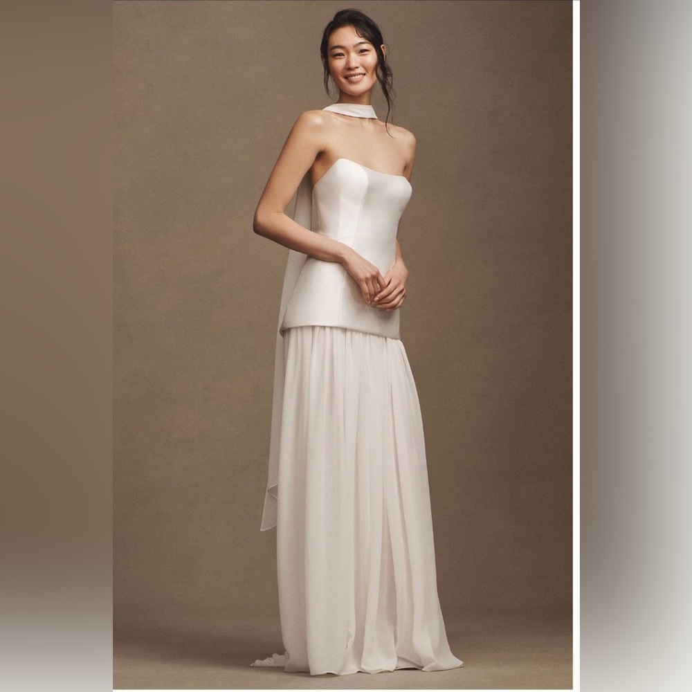 Jenny Yoo Elegant White Wedding Dress
